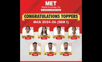 MCA 2024 -26 SEM I Toppers